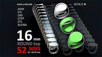 16 mm Signet ring Pack | 3D