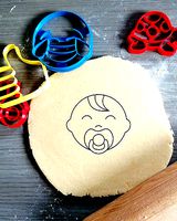 Baby Boy Cookie Cutter | 3D