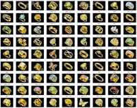 11050 Collection 3D Ring Jewelry Model Bulk 3D Printing Model | 3D