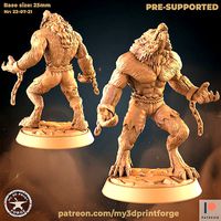 Werewolf Nr2 Howling | 3D