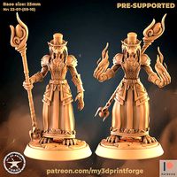 Werewolf Sorceress Two models | 3D