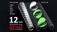 12 mm Signet ring Pack | 3D