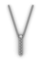 PENDANT TUBE SAYAGATA PATTERN MOTIF | 3D