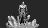 Black Adam 3D print model | 3D