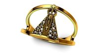 Our Lady of Aparecida Ring - Anel Nossa Senhora Aparecida | 3D
