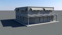 Motel 3D Model