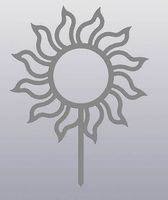 Trellis Planter Decoration Sun | 3D