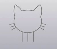 Trellis Planter Decoration Cat | 3D