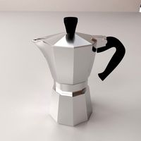 Moka Pot 3D Model