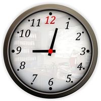 Wall Clock 3D Model