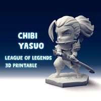 CHIBI YASUO league of legends | 3D