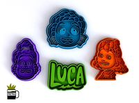 Luca Molde cortante de galletas fondant impresion 3d Modelo | 3D