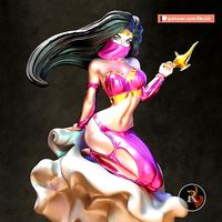 Jasmine and Jasmine Bust | 3D