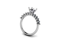 solitaire ring 367 | 3D