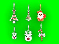 new year necklaces | 3D