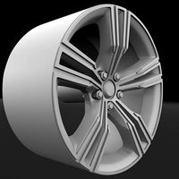 Volvo OEM Style Wheel | 3D