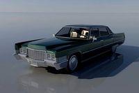 Cadillac FLeetwood Brougham 1970 | 3D