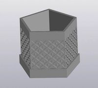 Pentagonal planter | 3D
