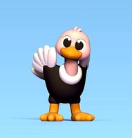 Dancing Ostrich | 3D