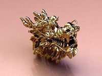 Head Dragon china | 3D