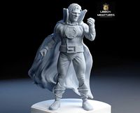 MARVEL CRISIS PROTOCOL ALAN SCOTT PRESUPPORTED INCLUDED | 3D