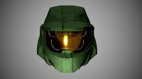Printable Halo Master Chief Helmet STL | 3D