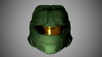 Printable Master Chief Helmet STL | 3D