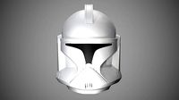 Printable Star Wars Clone Trooper Phase 1-2 Helmet STL | 3D