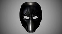 Printable DeathStroke Helmet STL | 3D