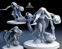 MARVEL CRISIS PROTOCOL MEDUSA PRESUPPORTED INCLUDED | 3D