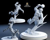 MARVEL CRISIS PROTOCOL GORGON PRESUPPORTED INCLUDED | 3D