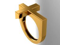 Cross Ring | 3D