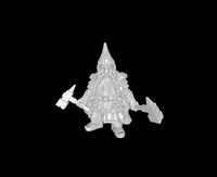 dwarf with double ax | 3D