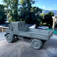 MERCEDES-BENZ UNIMOG TRUCK PRINTABLE WITH SEPERATE PARTS | 3D