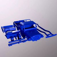 TOYOTA LAND CRUISER PICKUP 1979 PRINTABLE CAR | 3D