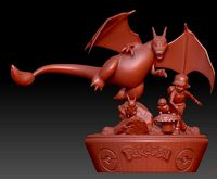 Pokemon Ash Team | 3D