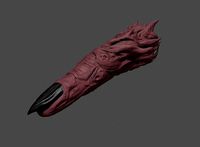 Sukuna Finger 3D print model | 3D