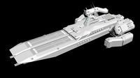 Aircraft Carrier Starship | 3D