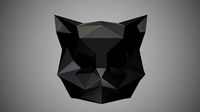 Printable Cat Head STL | 3D