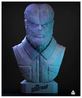 wolf man bust horror movie | 3D