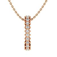 Roundel women diamond pendant 3dm stl jcd render details  | 3D