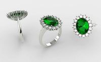 Halo Ring 12x9 | 3D