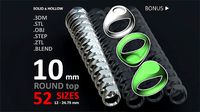 10 mm Signet ring Pack | 3D
