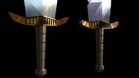 sword pack low poly