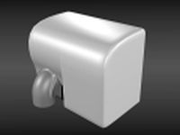Download free Hand dryer 3D Model