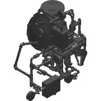 4 (DN100) Model F Deluge Valve Horizontal Conventional Trim