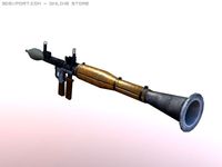 RPG 7 low poly 3D Model