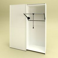 Pantograph for clothes 3D Model