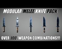 modular melee knife pack