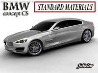 BMW Concept CS standard materi 3D Model